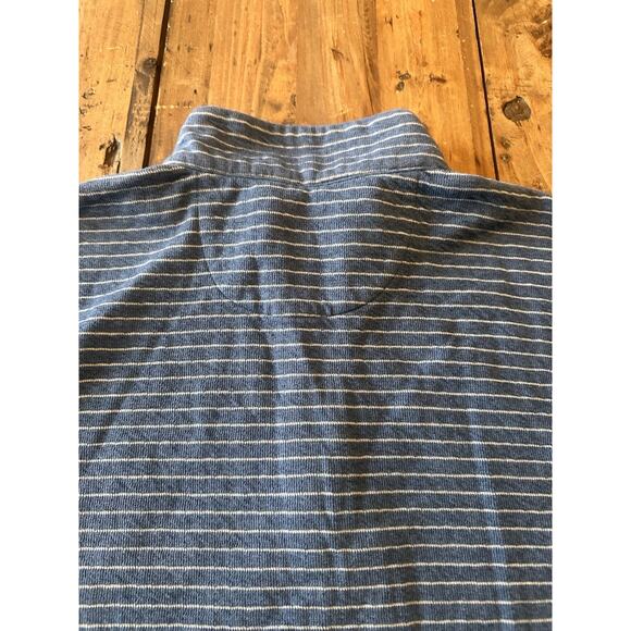 Johnnie O 1/4 Quarter Zip Size XL Sweater Striped Pullover Popover - Picture 13 of 15